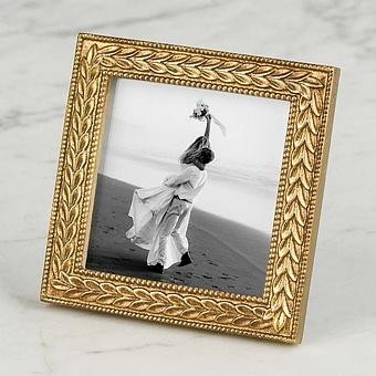 Flowery Photo Frame Square